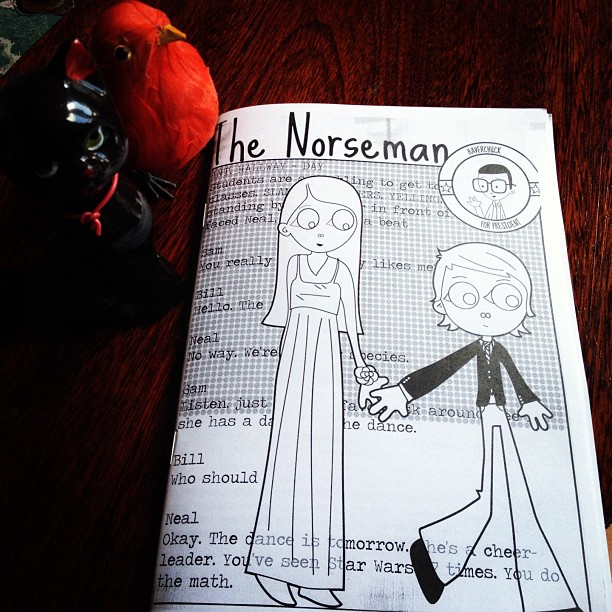 norseman, freaks and geeks zine